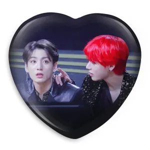 پیکسل قلبی تهیونگ و جونگ کوک ویکوک گروه بی تی اس BTS