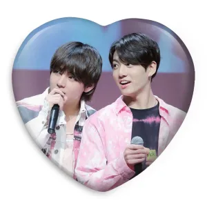 پیکسل قلبی تهیونگ و جونگ کوک ویکوک گروه بی تی اس BTS