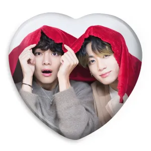 پیکسل قلبی تهیونگ و جونگ کوک ویکوک گروه بی تی اس BTS