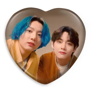 پیکسل قلبی تهیونگ و جونگ کوک ویکوک گروه بی تی اس BTS