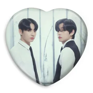 پیکسل قلبی تهیونگ و جونگ کوک ویکوک گروه بی تی اس BTS