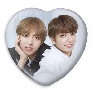 پیکسل قلبی تهیونگ و جونگ کوک ویکوک گروه بی تی اس BTS