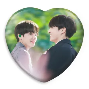 پیکسل قلبی تهیونگ و جونگ کوک ویکوک گروه بی تی اس BTS