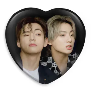 پیکسل قلبی تهیونگ و جونگ کوک ویکوک گروه بی تی اس BTS