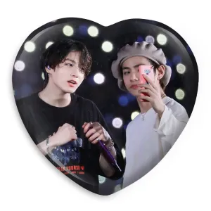 پیکسل قلبی تهیونگ و جونگ کوک ویکوک گروه بی تی اس BTS