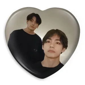 پیکسل قلبی تهیونگ و جونگ کوک ویکوک گروه بی تی اس BTS