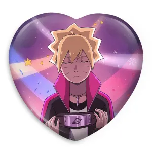 پیکسل قلبی بوروتو اوزوماکی انیمه بوروتو Boruto