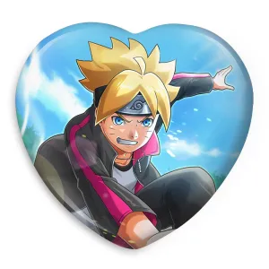 پیکسل قلبی بوروتو اوزوماکی انیمه بوروتو Boruto