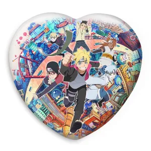 پیکسل قلبی بوروتو اوزوماکی انیمه بوروتو Boruto