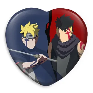 پیکسل قلبی بوروتو اوزوماکی و کاواراگی انیمه بوروتو Boruto