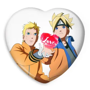 پیکسل قلبی بوروتو و ناروتو اوزوماکی انیمه بوروتو Boruto