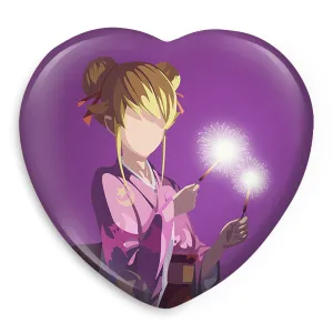 پیکسل قلبی شینوبو اوشینو انیمه مونوگاتاری