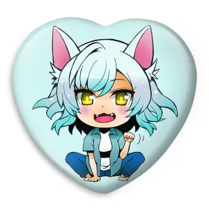 پیکسل قلبی یوتسوگی انیمه مونوگاتاری