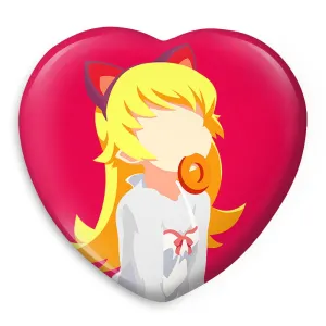 پیکسل قلبی شینوبو اوشینو انیمه مونوگاتاری