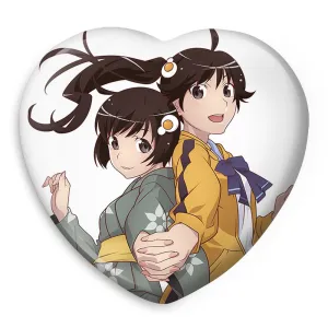 پیکسل قلبی کارن و سوکیهی اراراگی انیمه مونوگاتاری