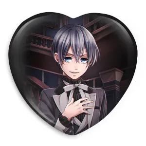 پیکسل قلبی شیل انیمه خادم سیاه Black Butler