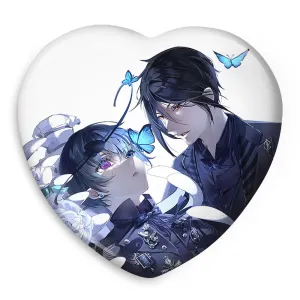 پیکسل قلبی سباستین و شیل انیمه خادم سیاه Black Butler