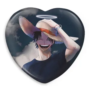 پیکسل قلبی لوفی انیمه وان پیس One Piece