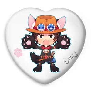 پیکسل قلبی پورتگاس انیمه وان پیس One Piece