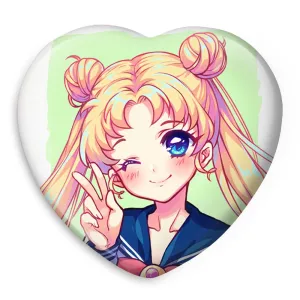 پیکسل قلبی اوساگی تسوکینو انیمه سیلور مون Sailor Moon