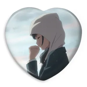 پیکسل قلبی هینا انیمه تغییر آب و هوا با تو