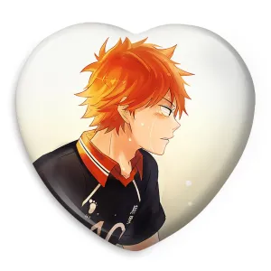 پیکسل قلبی هیناتا شویو انیمه هایکیو Haikyu
