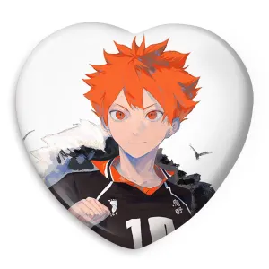 پیکسل قلبی هیناتا شویو انیمه هایکیو Haikyu
