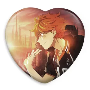 پیکسل قلبی هیناتا شویو انیمه هایکیو Haikyu
