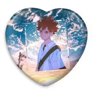 پیکسل قلبی هیناتا انیمه هایکیو Haikyu