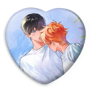 پیکسل قلبی هیناتا و کاگیاما انیمه هایکیو Haikyu