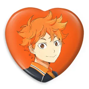پیکسل قلبی کاگیاما و هیناتا انیمه هایکیو Haikyu