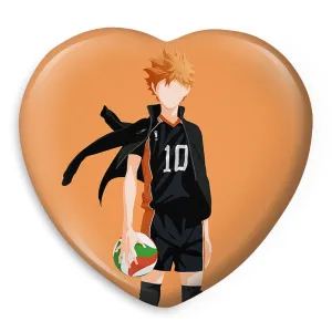 پیکسل قلبی هیناتا شویو انیمه هایکیو Haikyu