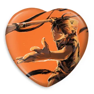 پیکسل قلبی هیناتا شویو انیمه هایکیو Haikyu