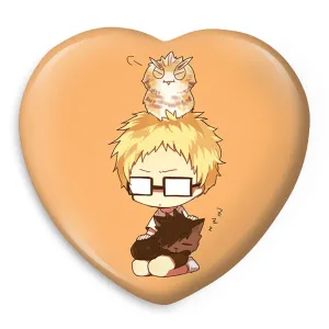 پیکسل قلبی سوکیشیما کئی انیمه هایکیو Haikyu