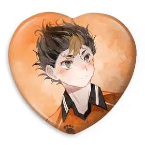 پیکسل قلبی نیشینویا یو انیمه هایکیو Haikyu