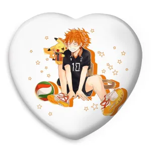 پیکسل قلبی هیناتا شویو انیمه هایکیو Haikyu