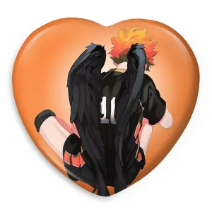 پیکسل قلبی هیناتا شویو انیمه هایکیو Haikyu
