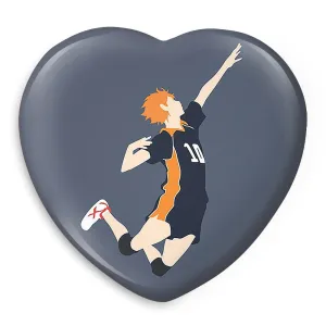 پیکسل قلبی هیناتا شویو انیمه هایکیو Haikyu