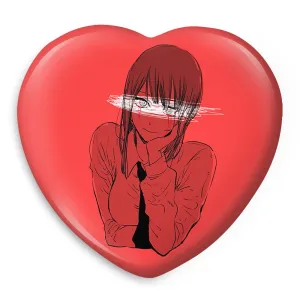 پیکسل قلبی ماکیما انیمه مرد اره ای Chainsaw Man