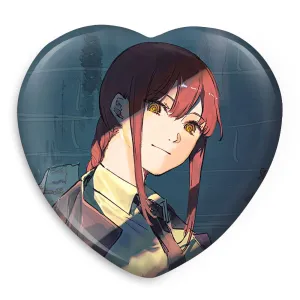 پیکسل قلبی ماکیما انیمه مرد اره ای Chainsaw Man