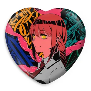 پیکسل قلبی ماکیما انیمه مرد اره ای Chainsaw Man