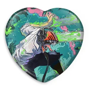 پیکسل قلبی دنجی انیمه مرد اره ای Chainsaw Man