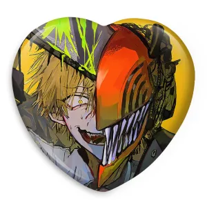 پیکسل قلبی دنجی انیمه مرد اره ای Chainsaw Man