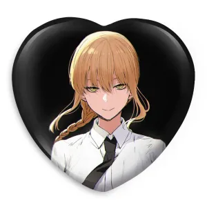 پیکسل قلبی ماکیما انیمه مرد اره ای Chainsaw Man