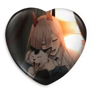 پیکسل قلبی پاور انیمه مرد اره ای Chainsaw Man