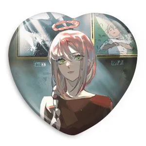 پیکسل قلبی ماکیما انیمه مرد اره ای Chainsaw Man