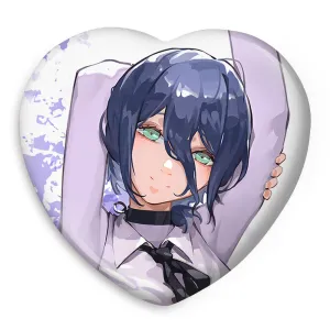 پیکسل قلبی ریزه انیمه مرد اره ای Chainsaw Man