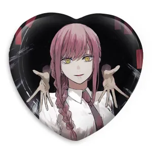 پیکسل قلبی ماکیما انیمه مرد اره ای Chainsaw Man