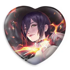 پیکسل قلبی ریزه انیمه مرد اره ای Chainsaw Man