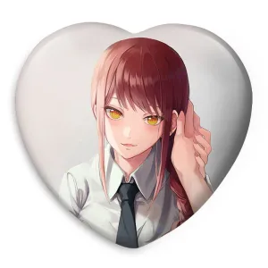 پیکسل قلبی ماکیما انیمه مرد اره ای Chainsaw Man